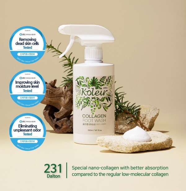 ㈜신성바이오팜,(특가 세일)콜레르 콜라겐 풋워시 Koleur Collagen Foot Wash